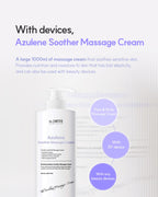 Dr. Sante Azulene Soother Massage Cream – 1000 ml | Face, Décolleté, Body & Legs