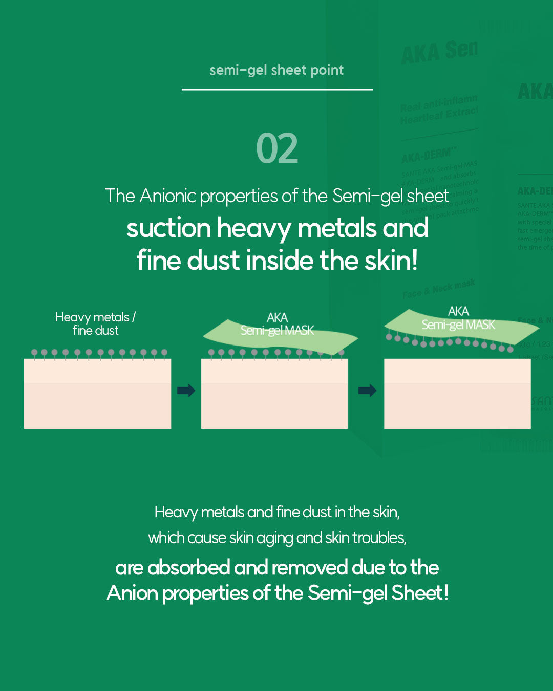 Dr. Sante Artemisia AKA SEMI-GEL MASK (1box/5sheets)