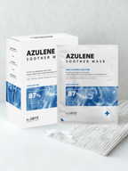 Dr. Sante Azulene Soother Biocellulose Mask – Ultra-Soothing, Deep Hydration Mask for Sensitive, Red & Overheated Skin (Box of 10)