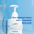 Dr. Sante Active Cleansing Soother pH 5.5 – Hypoallergenic Azulene & Chamomile Cleanser for Sensitive Skin, Face & Body (200 ml)