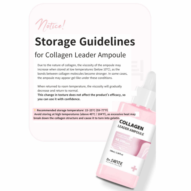 Dr. SANTE® Collagen Leader Ampoule – For dry skin, Firming & Revitalizing Korean Serum with Hydrolyzed Collagen, Peptides & Human Stem Cell Solution 100ml
