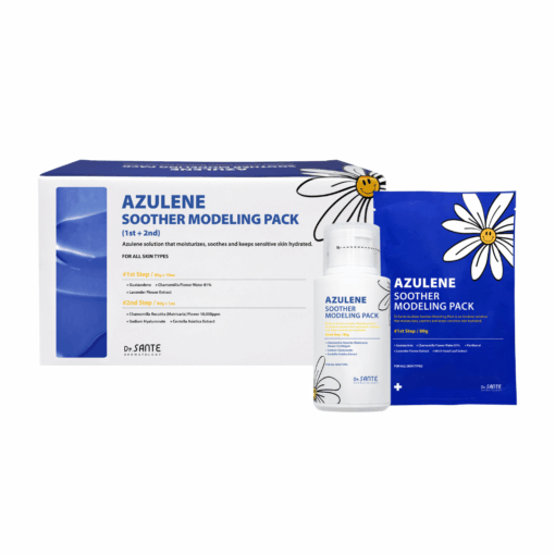 Dr. Sante Azulene Modeling Mask 10 treatment (no.1 8g*10, No.2 80g)