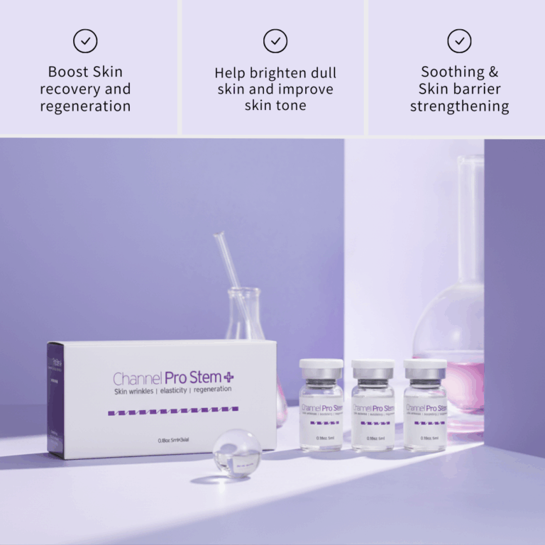 Channel Pro Stem+ / Stem Plus Triple Exosome Ampoules (5 ml x 3 vials)