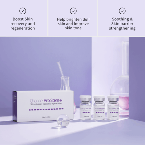 Channel Pro Stem+ / Stem Plus Triple Exosome Ampoules (5 ml x 3 vials)