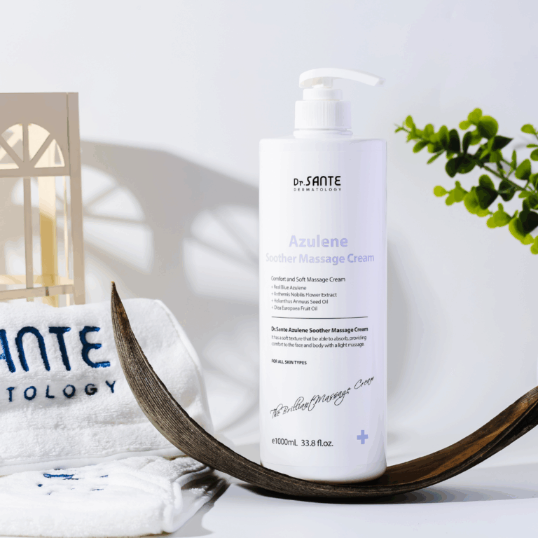 Dr. Sante Azulene Soother Massage Cream – 1000 ml | Face, Décolleté, Body & Legs