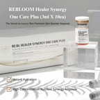 Rebloom Healer Synergy One Care Plus – PDRN & Umbilical Stem Cell Extract (3 ml x 10 vials & 1 vial
